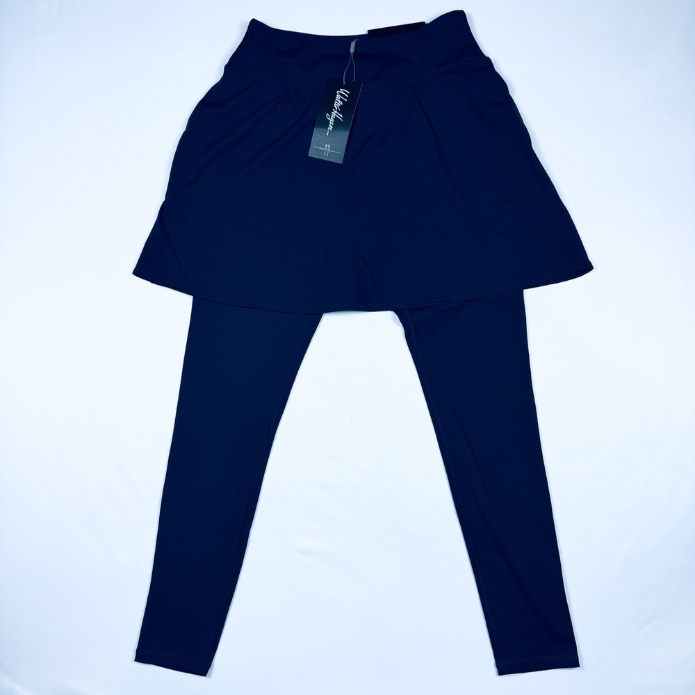 Walter Hagen Womens Performance Skegging Navy Skirted Leggings S WGH15412 NEW